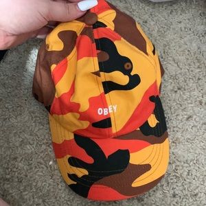 Obey camo hat